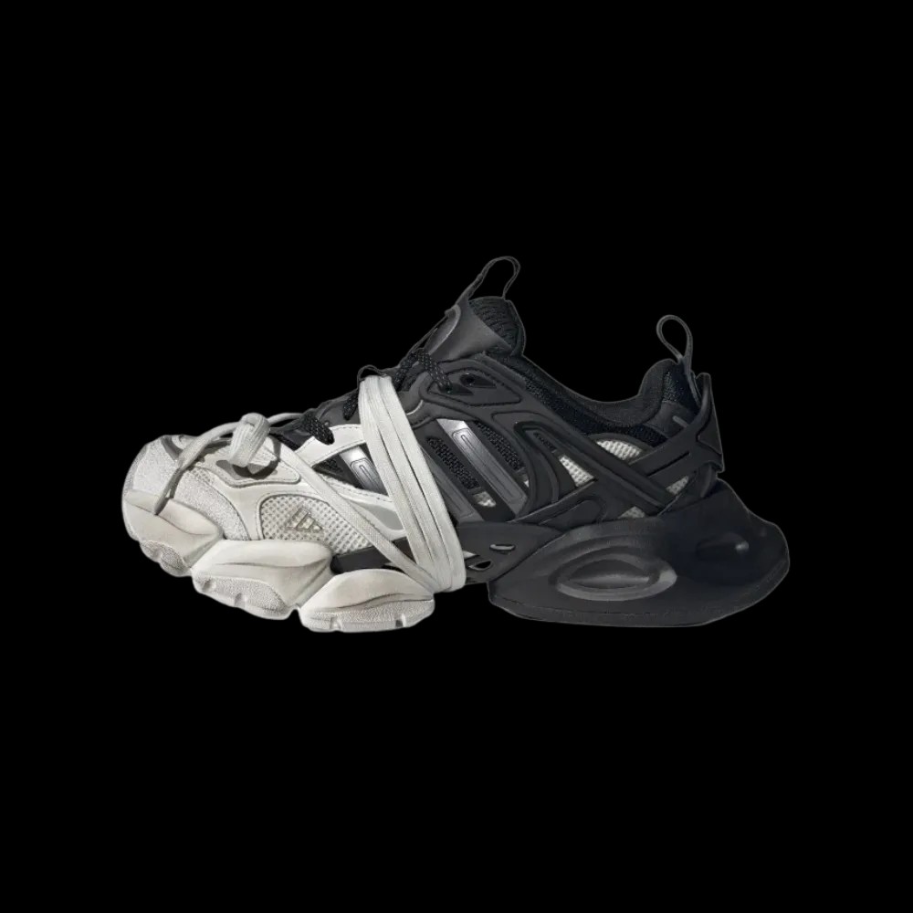 Adidas Xlg Runner Deluxe White Black - HypeFly India View 5