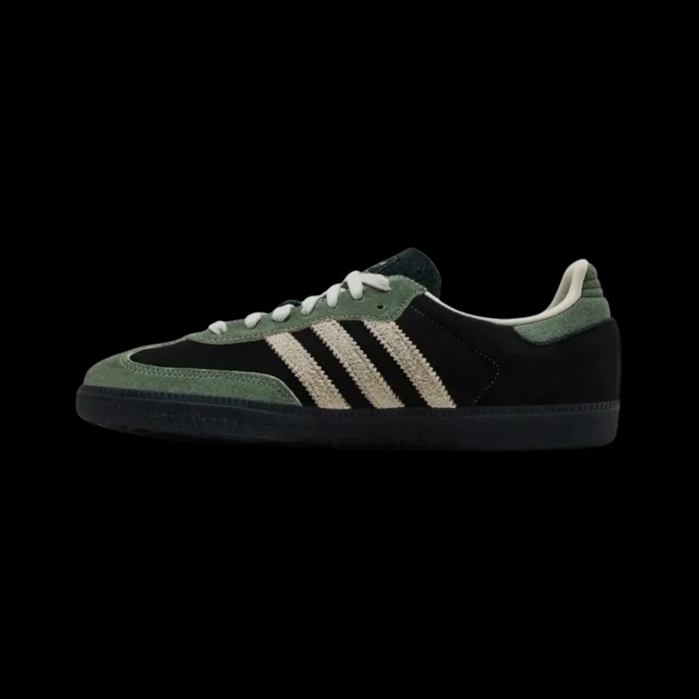 Adidas Samba OG 'Black Silver Green' - HypeFly India View 3