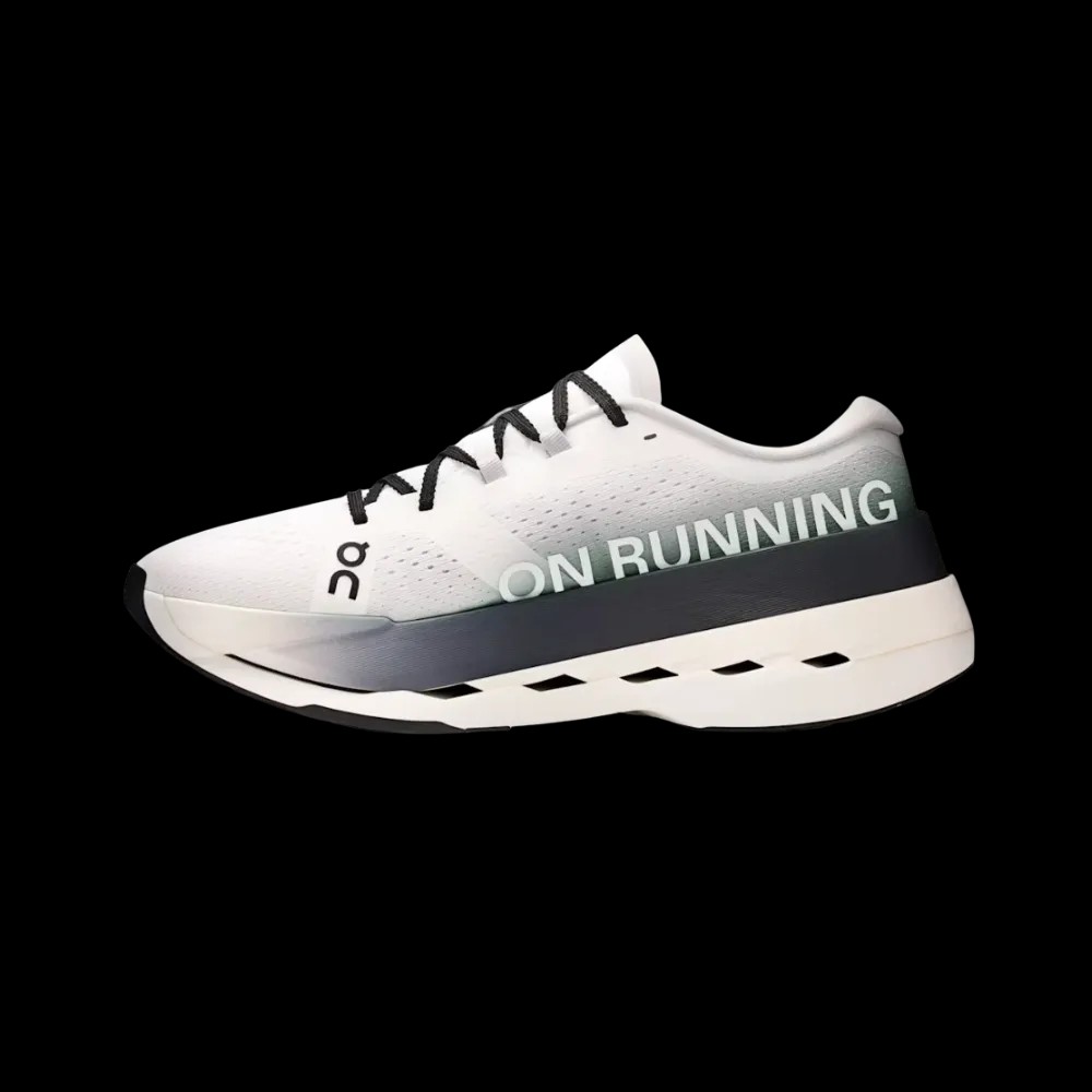 On Running Cloudboom Max White | Black - HypeFly India View 5