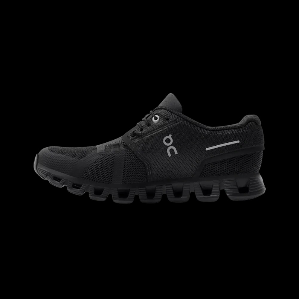 Cloud 5 All Black On Running - HypeFly India View 4
