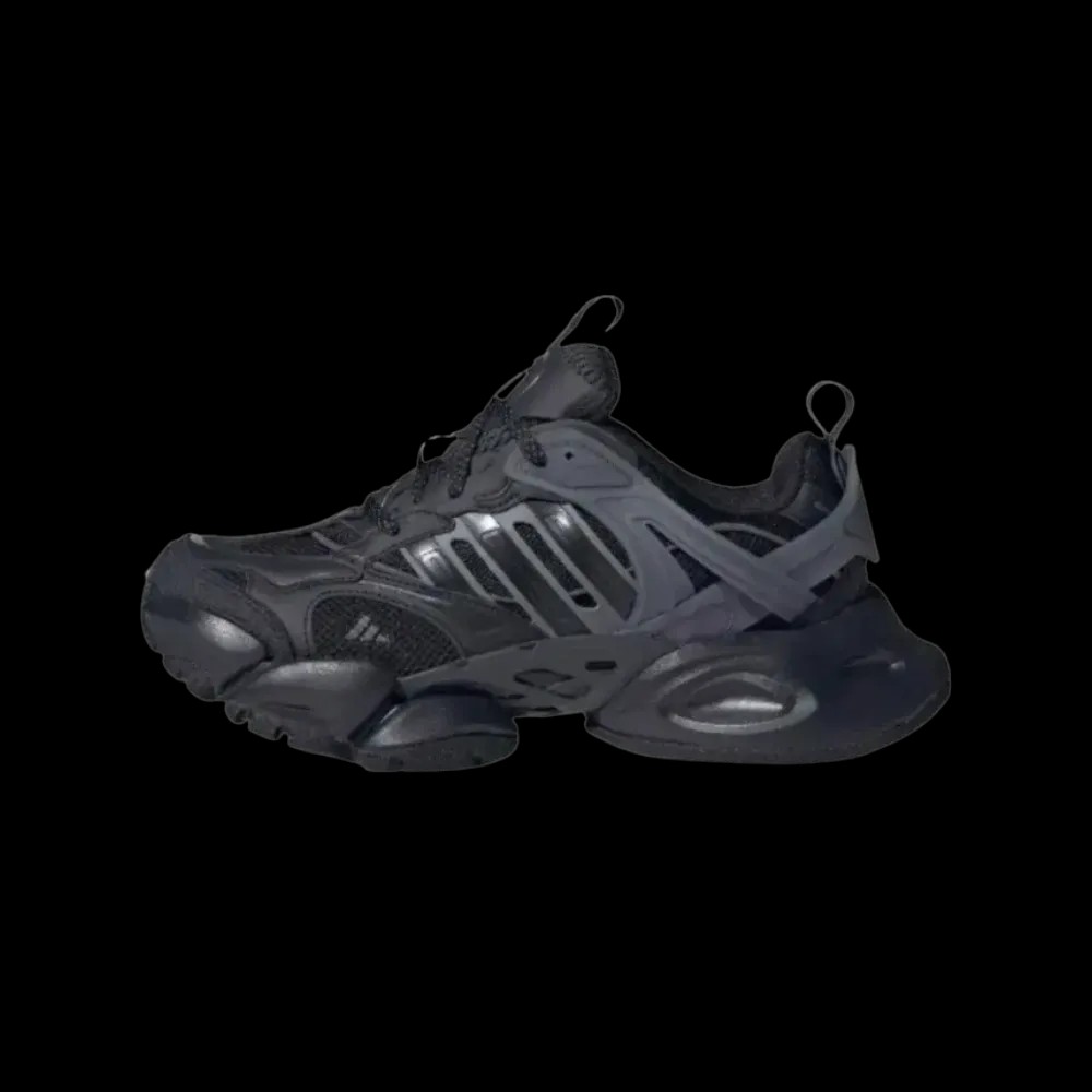 Adidas XLG Runner Deluxe Black Grey - HypeFly India View 2