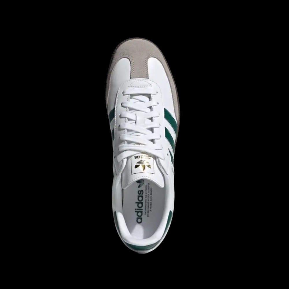 Adidas Samba OG 'Cloud White Collegiate Green' - HypeFly India View 2