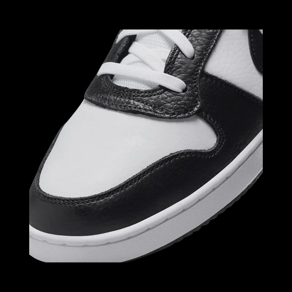 Nike Ebernon Low PRM White Black Wolf Grey - HypeFly India View 3