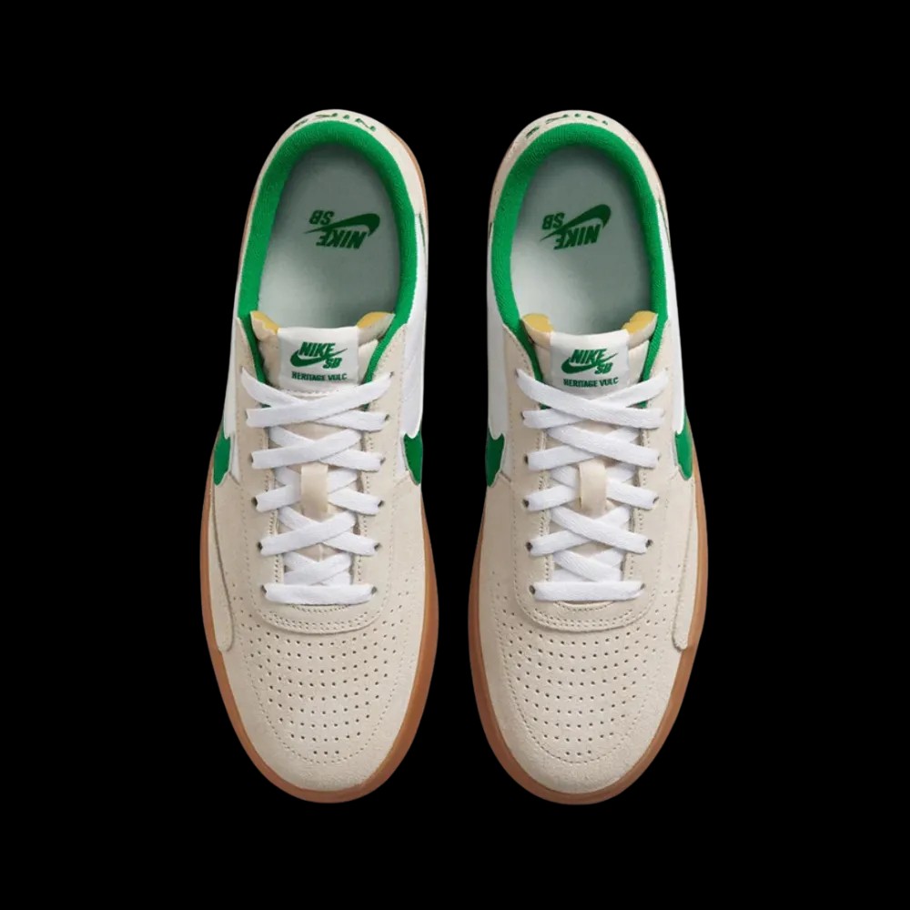 Nike SB Heritage Vulc Lucky Green Gum - HypeFly India View 3