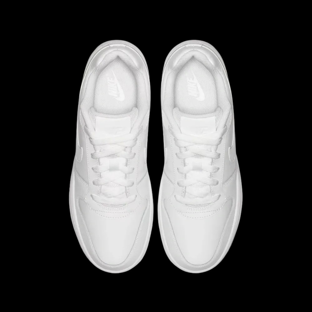 Nike Ebernon Low Triple White - HypeFly India View 5