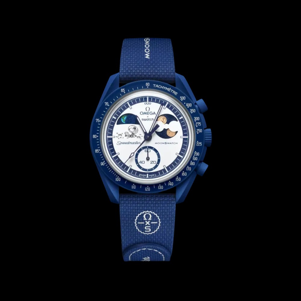 Swatch x Omega Earthphase Moonshine Gold Corn Moon - HypeFly India View 1
