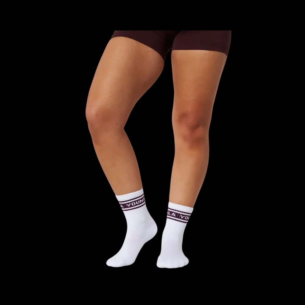 YoungLA Elevate crew socks Purple Pack - HypeFly India View 4