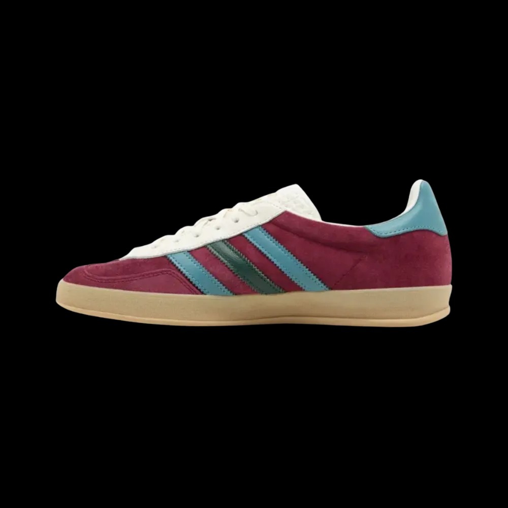 Adidas Gazelle 'Collegiate Burgundy Green' - HypeFly India View 3