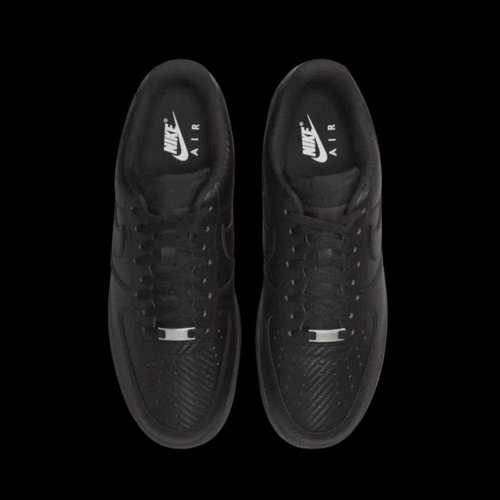 Nike Air Force 1 '07 'Carbon Fiber Pack - Black' - HypeFly India View 4