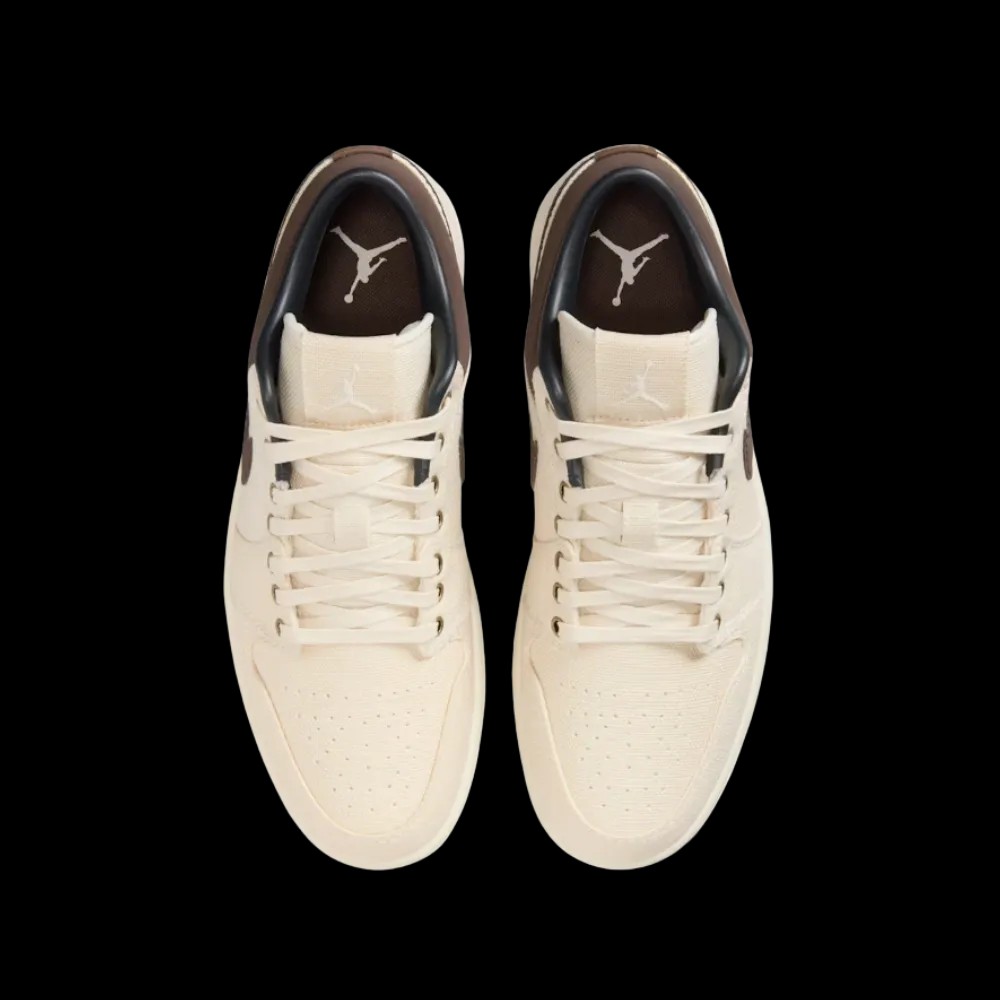 Air Jordan 1 Low Premium 'Ivory Baroque Brown' - HypeFly India View 5