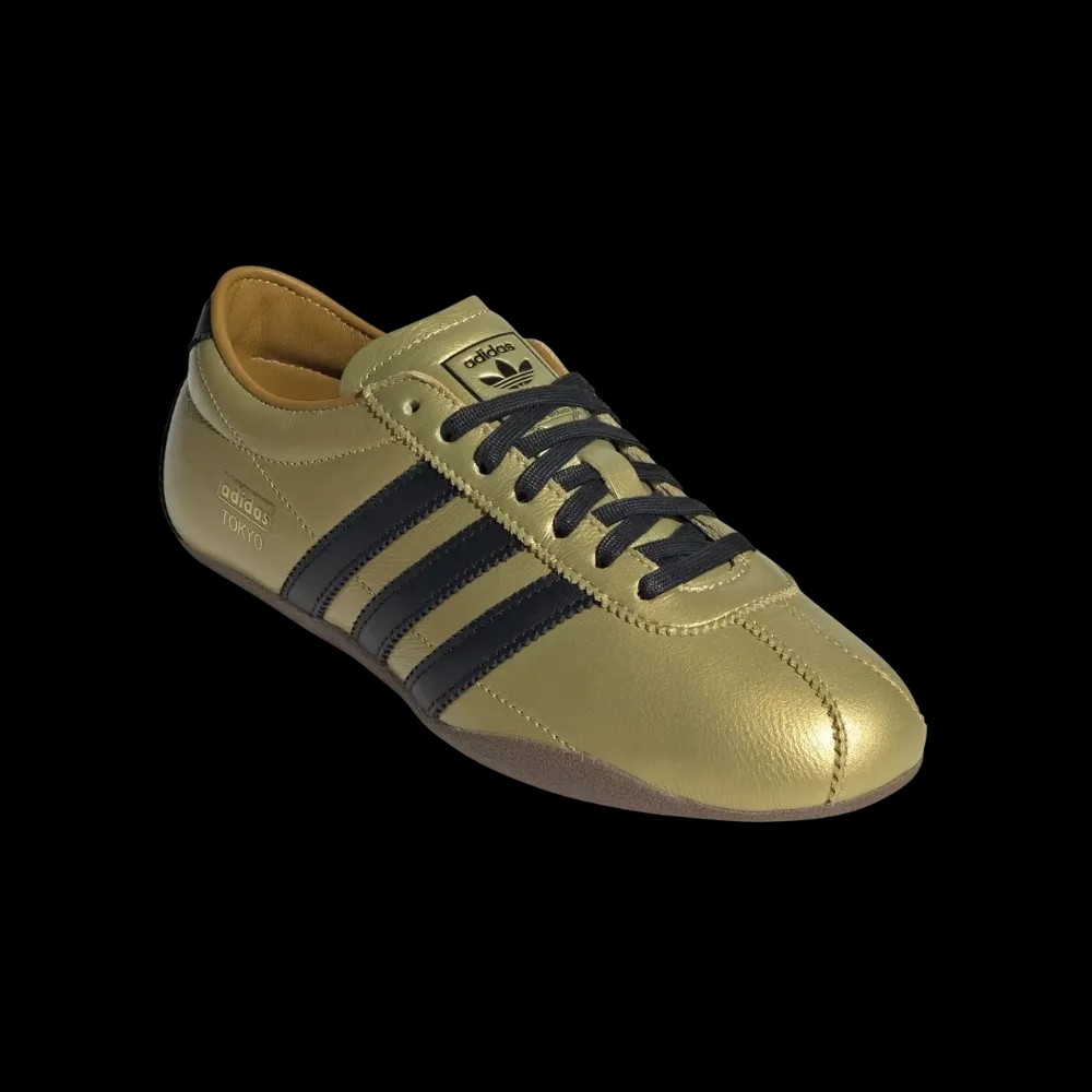 Adidas Tokyo 'Gold Metallic Black' - HypeFly India View 3