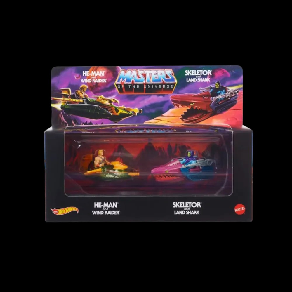 Hot Wheels Masters Of The Universe Wind Raider V.S. Land Shark SDCC Exclusive - HypeFly India View 1