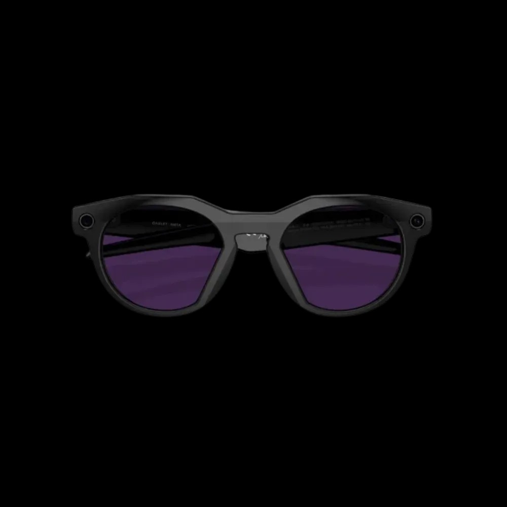 Meta x Oakley HSTN Glasses - Amethyst Transition Lens with Black Frame - HypeFly India View 2