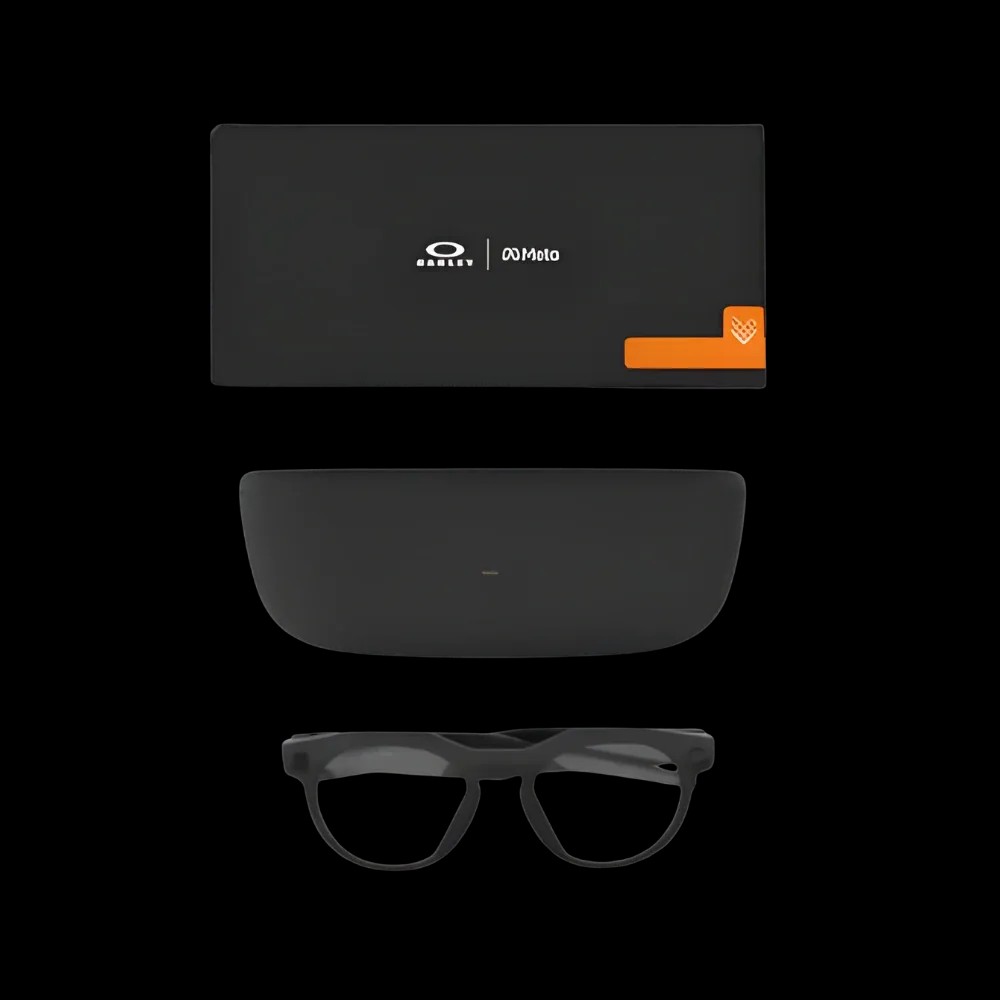 Meta x Oakley HSTN Glasses 0OW8002 800207 Black/Clear - HypeFly India View 3