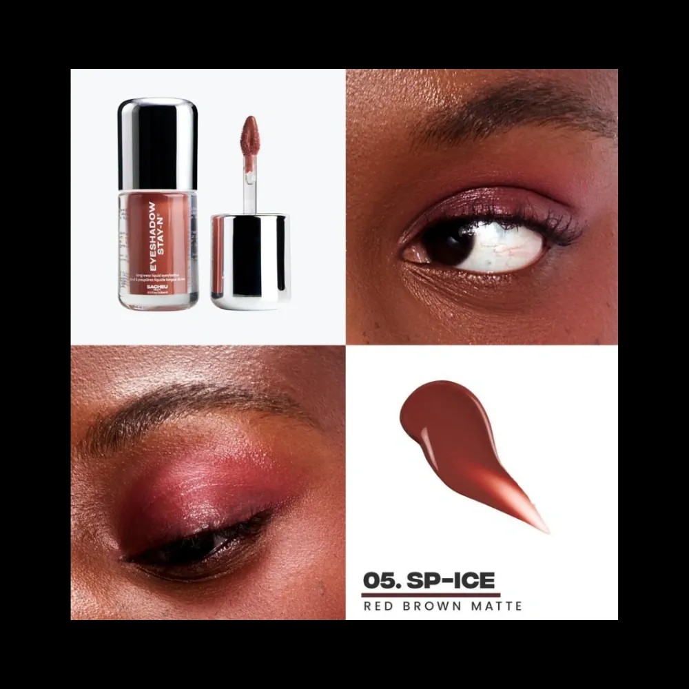 SACHEU Long Wear Liquid Eyeshadow STAY-N - Sp-Ice - HypeFly India View 3