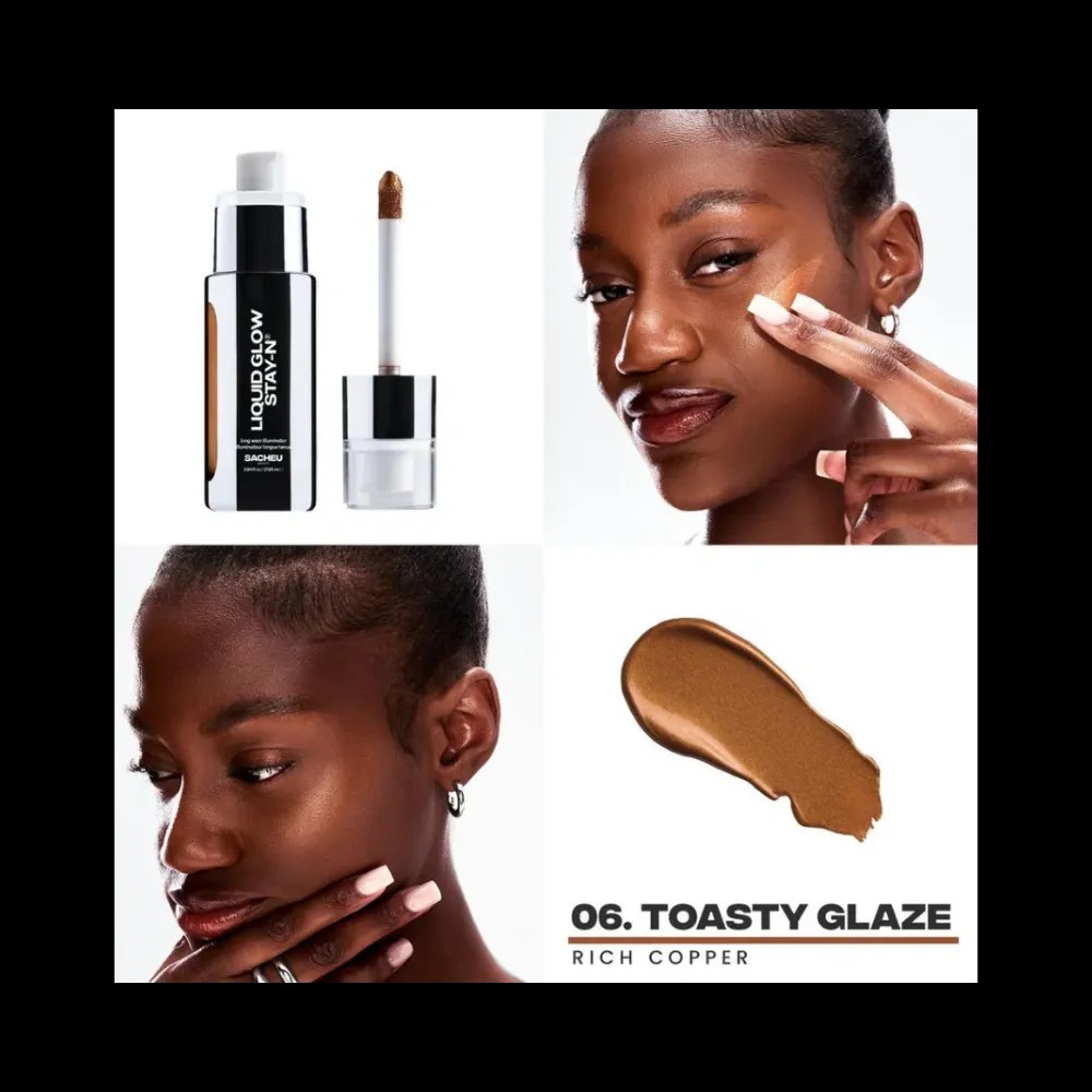 SACHEU Liquid Glow STAY-N All-Day Illuminator - Toasty Glaze - HypeFly India View 3