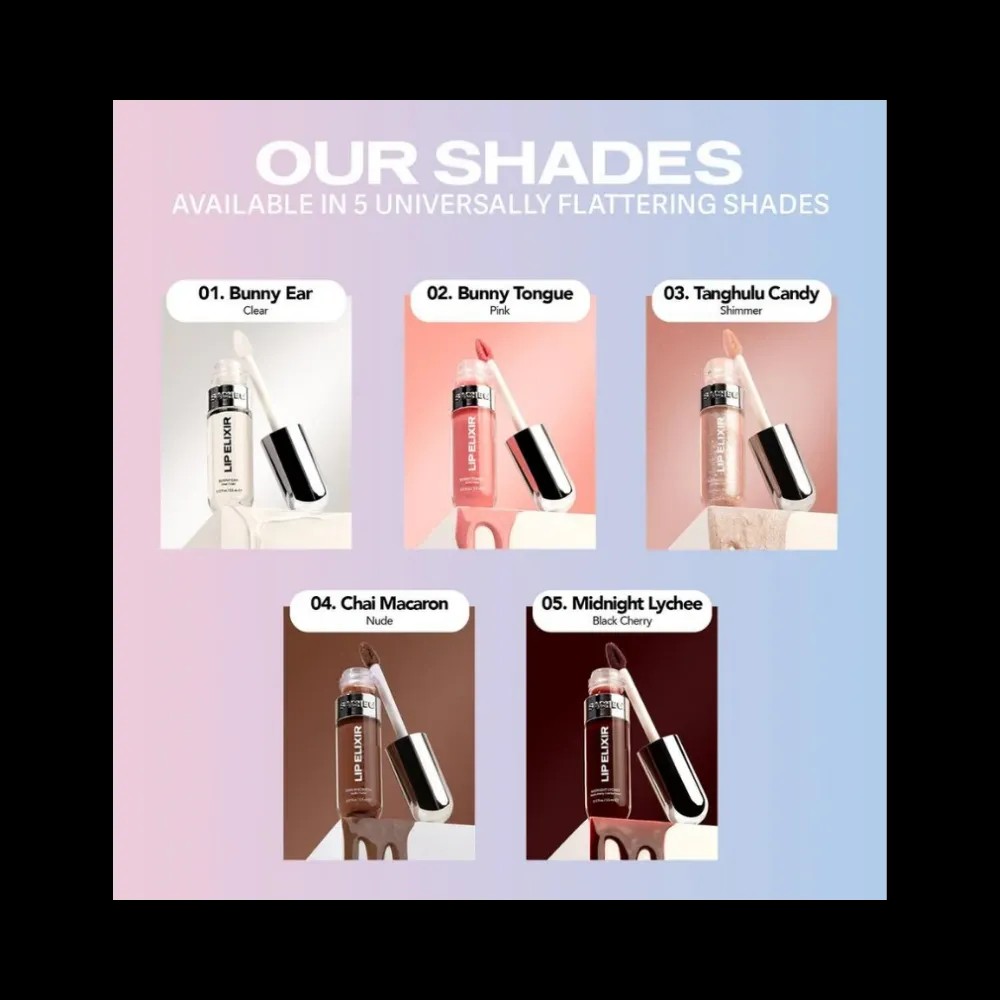 SACHEU Lip Glaze Elixir - Bunny Tongue - HypeFly India View 3