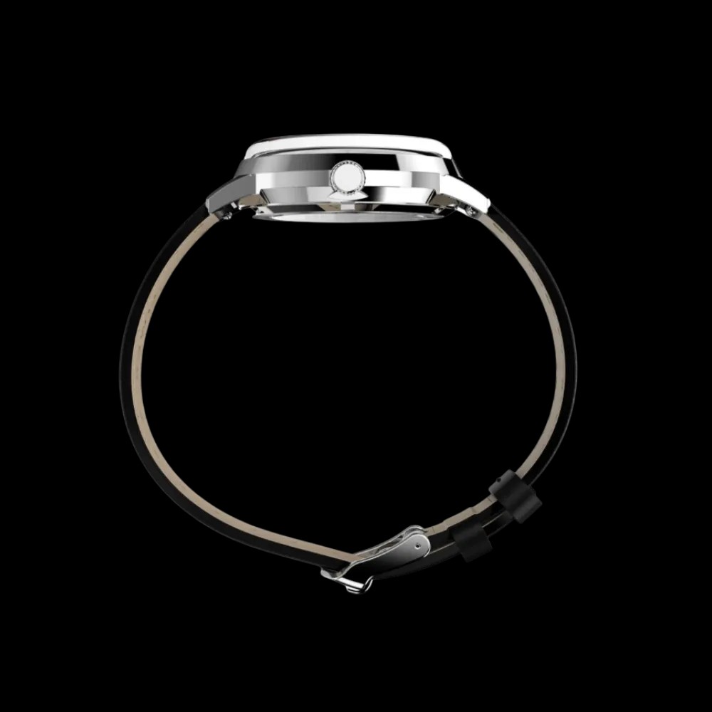 Timex x Monopoly Marlin 38mm Leather Strap 'Silver Tone' - HypeFly India View 3