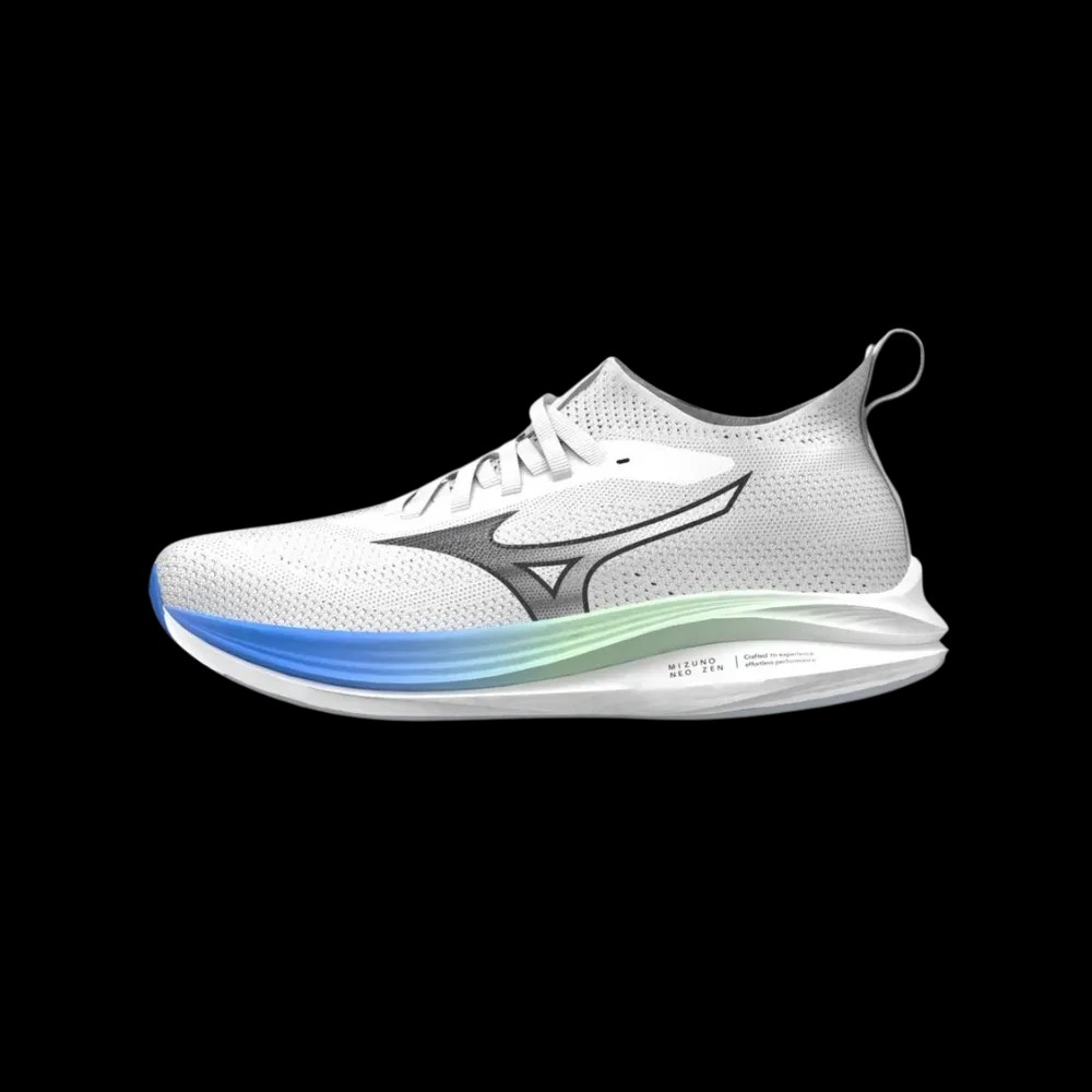 Mizuno Neo Zen White-Frontier Blue - HypeFly India View 3