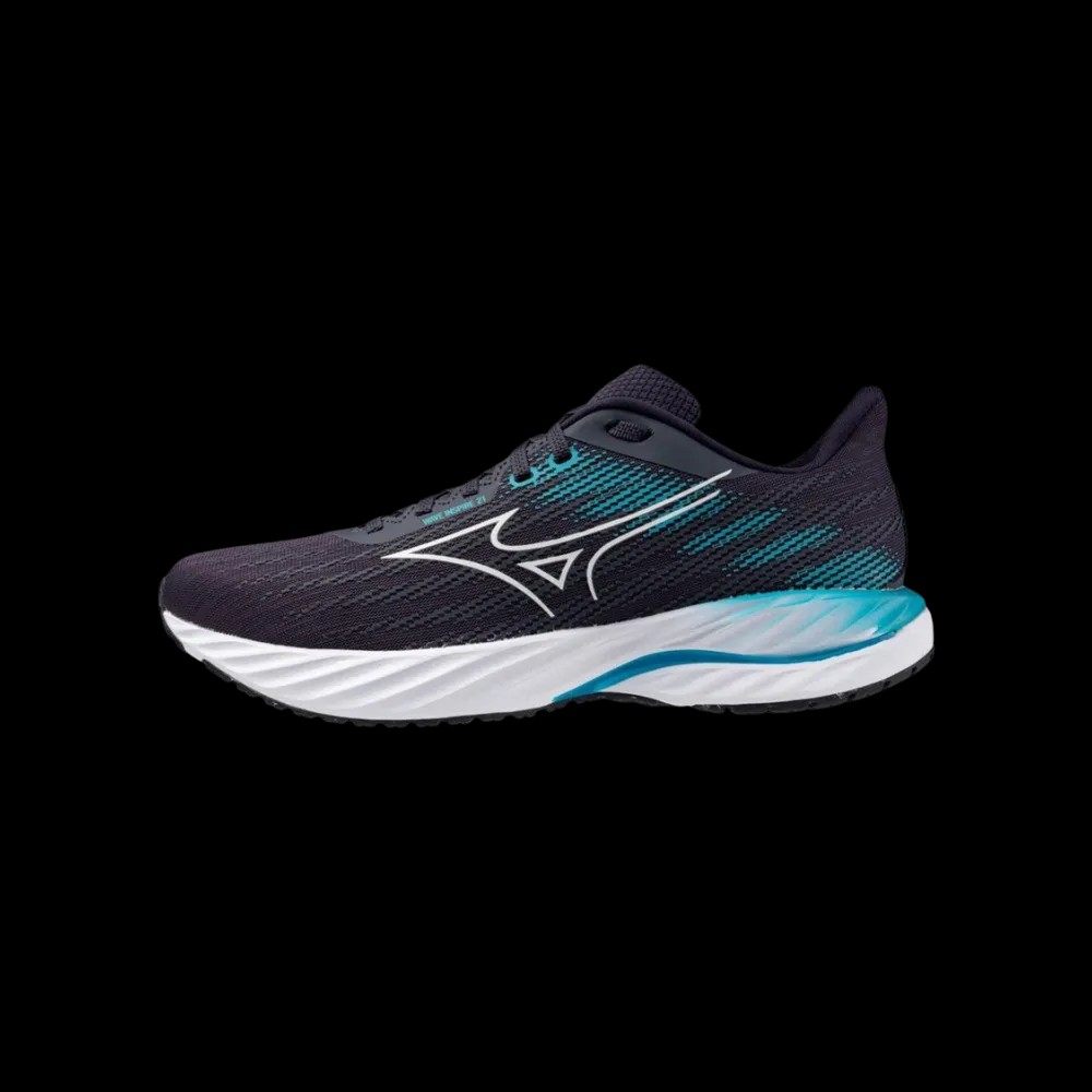 Mizuno Wave Inspire 21 Odyssey Grey-White - HypeFly India View 3