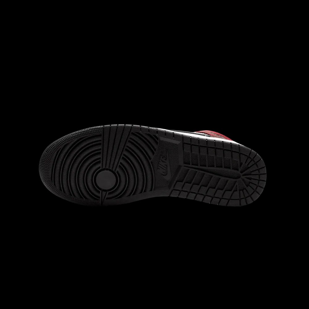 Air Jordan 1 Mid Gym Red - HypeFly India View 2