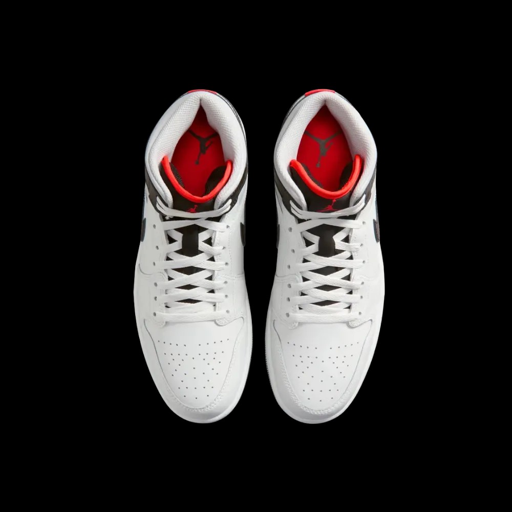 Air Jordan 1 Mid Neutral Grey - HypeFly India View 4
