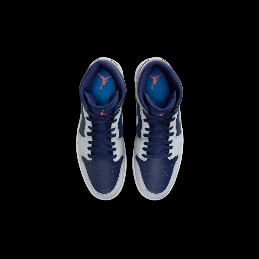 Air Jordan 1 Mid 'Blue Void' - HypeFly India View 4