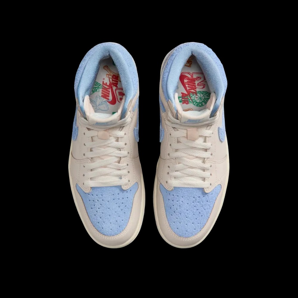 Air Jordan 1 High OG 'Pale Ivory Pyschic Blue' - HypeFly India View 4