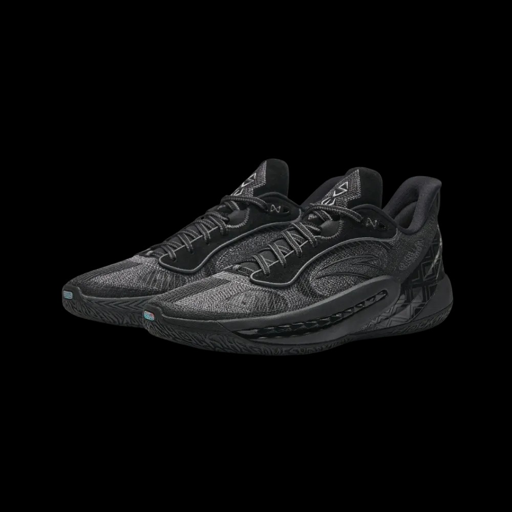 Anta Shockwave 6 Pro Black Warrior Black - HypeFly India View 4