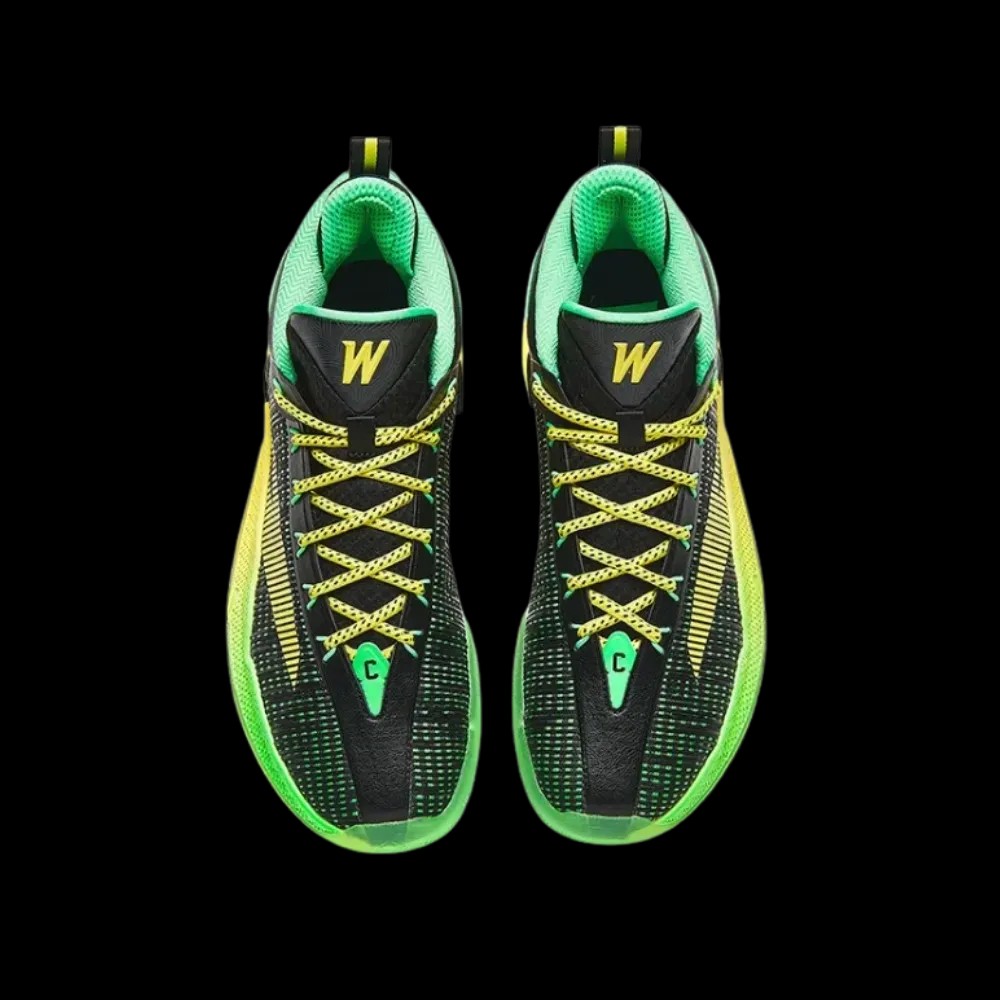 Anta KT9 Black Yellow Green - HypeFly India View 3