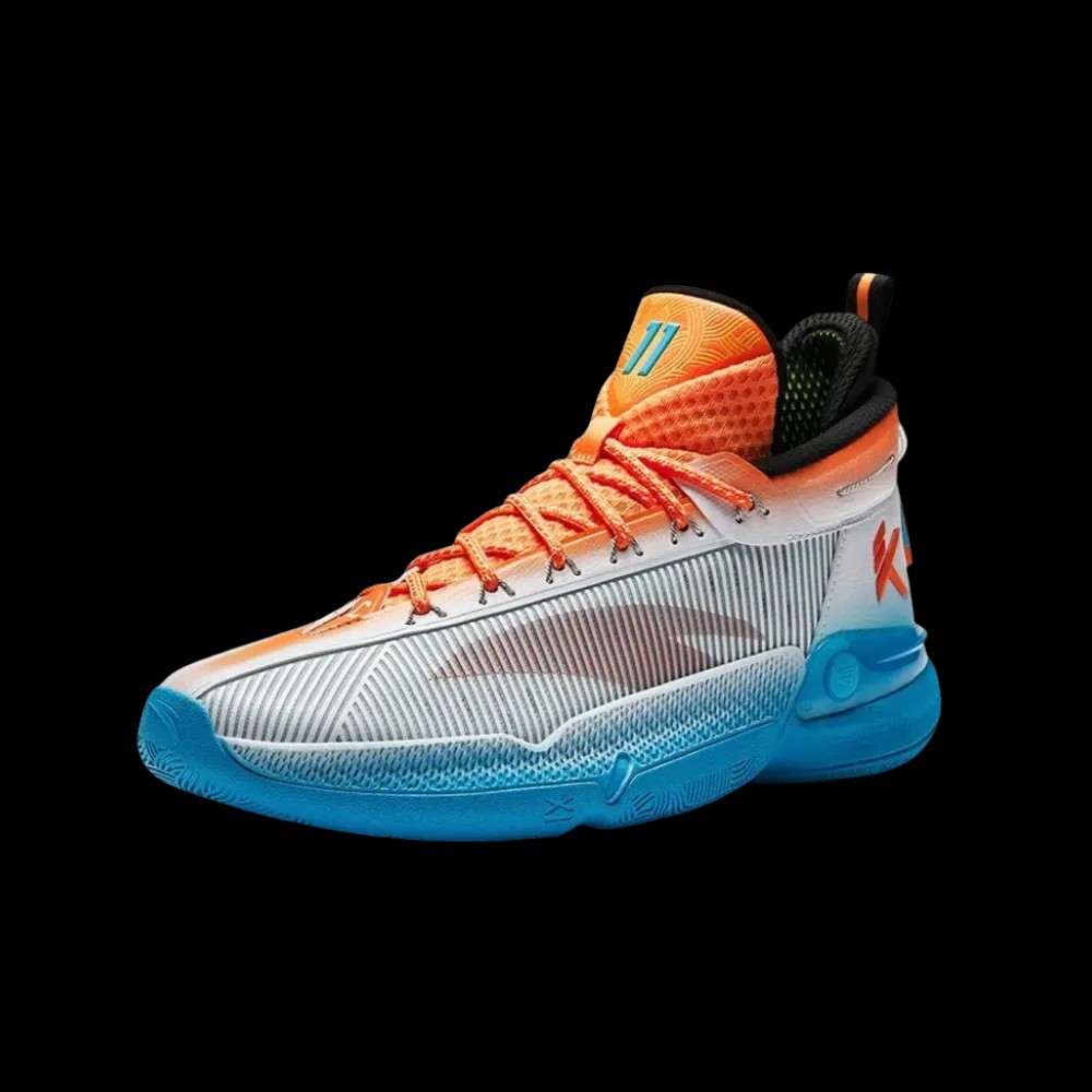 Anta KT9 White Orange Blue - HypeFly India View 4