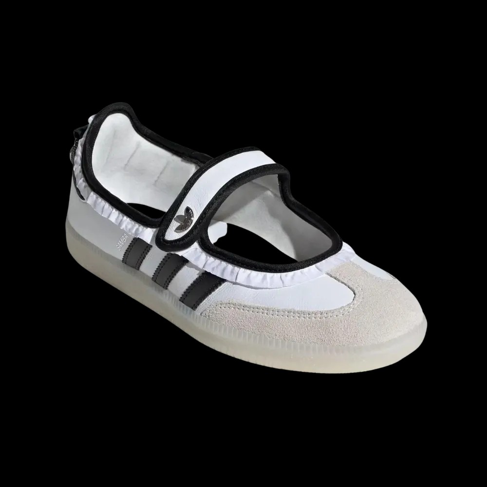 Adidas Samba Jane White and Black - HypeFly India View 5