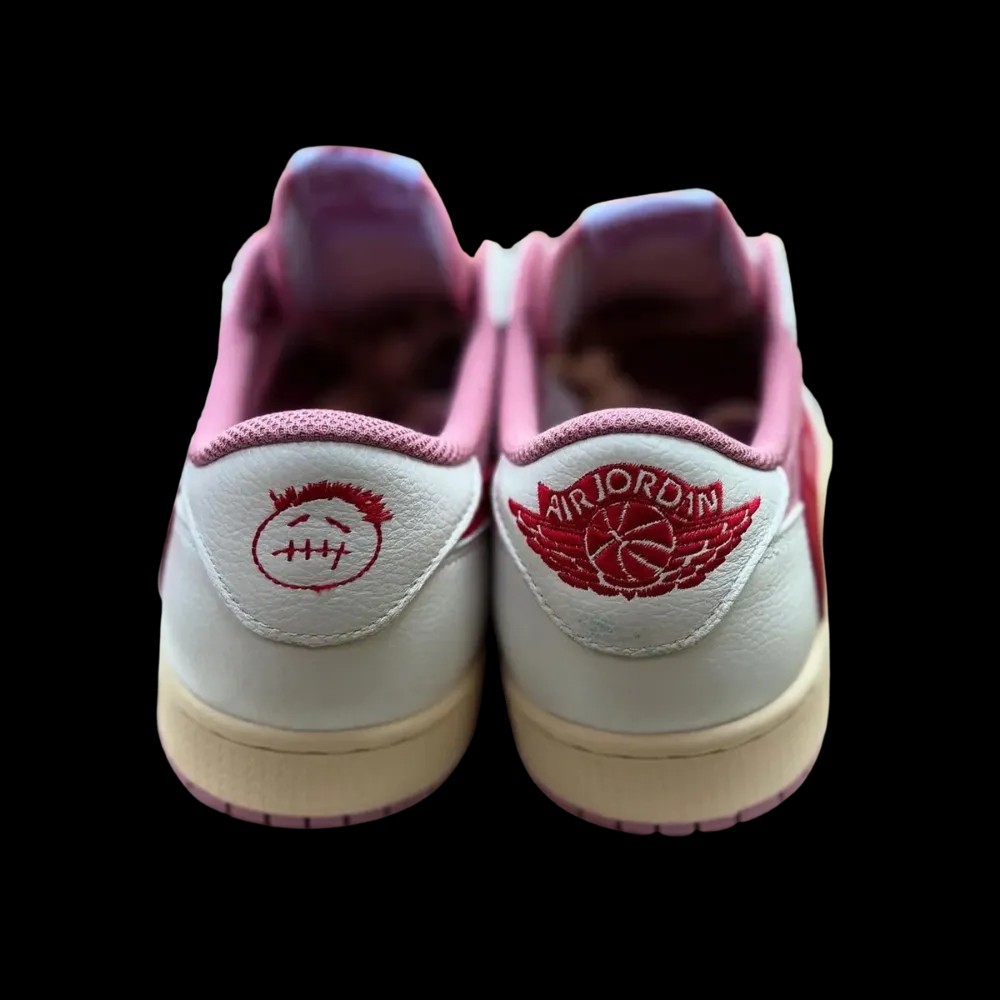 Travis Scott x Air Jordan 1 Retro Low OG 'Sail Tropical Pink' - HypeFly India View 3
