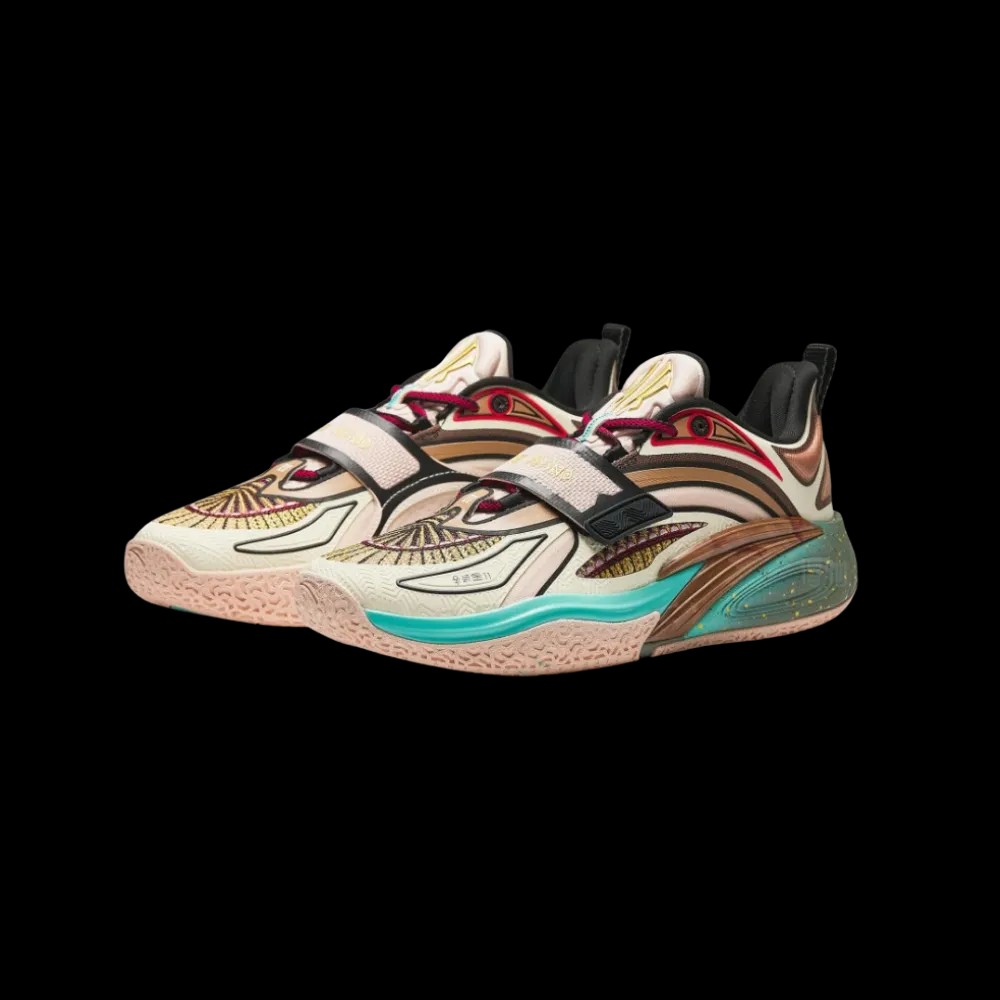 Anta KAI 1 “Embroidery” White/Pink/Black - HypeFly India View 3