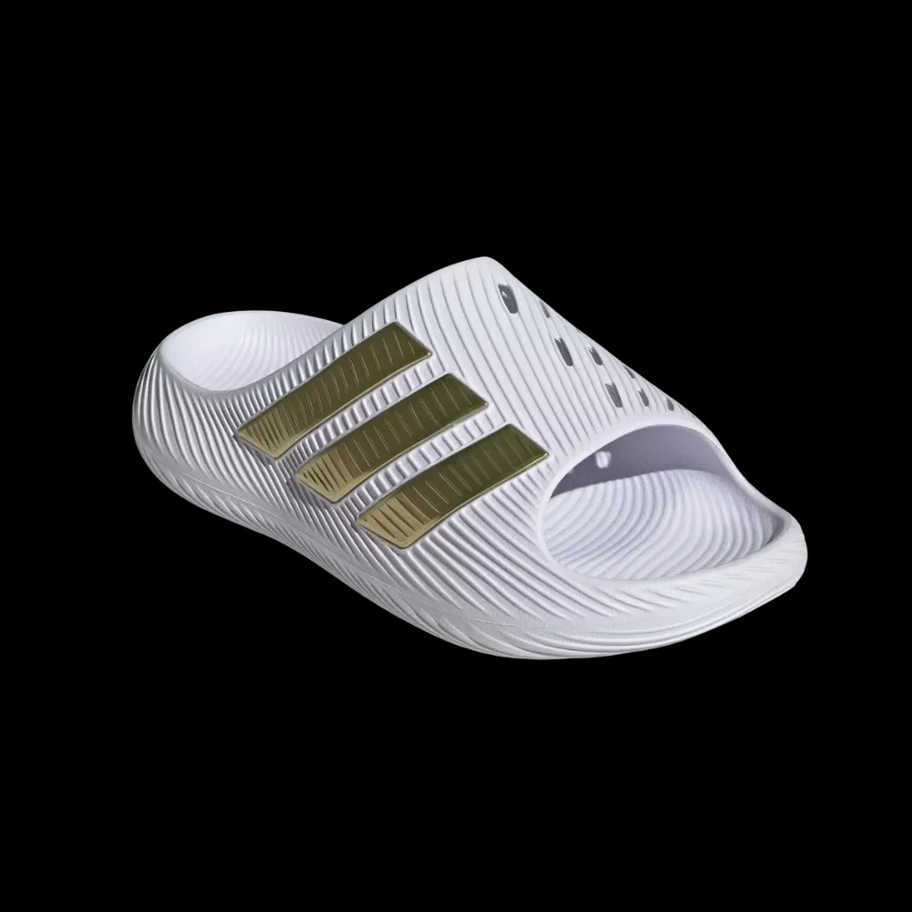 Adidas Purechill Slides Gold Metallic - HypeFly India View 2