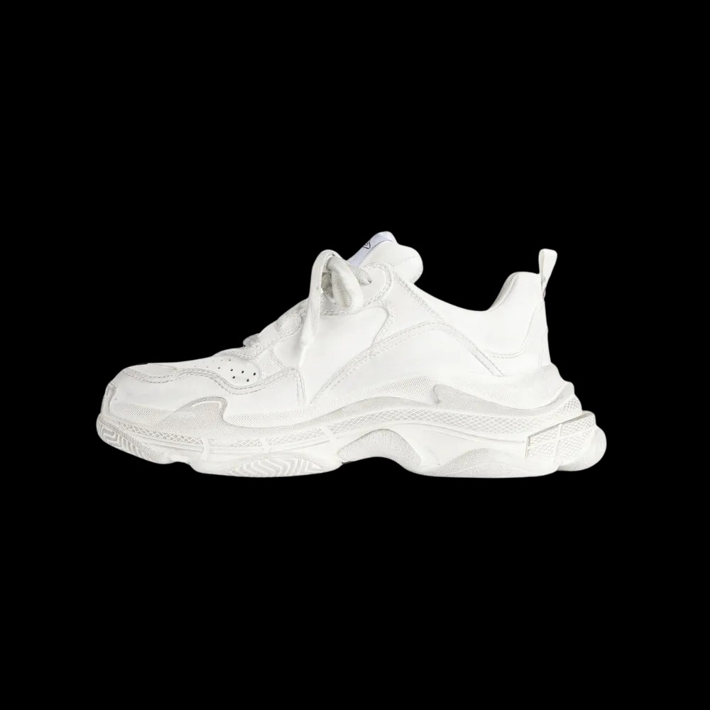 Balenciaga Triple S Sporty Sneaker In White - HypeFly India View 3