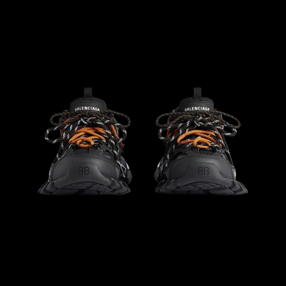 Balenciaga Track Trail Laces Sneaker In Black - HypeFly India View 2
