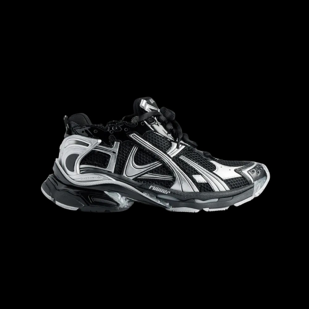 Balenciaga Runner Sneaker In Black - HypeFly India View 1