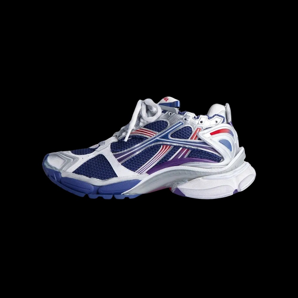 Balenciaga Runner Gradient Sneaker In Navy - HypeFly India View 3