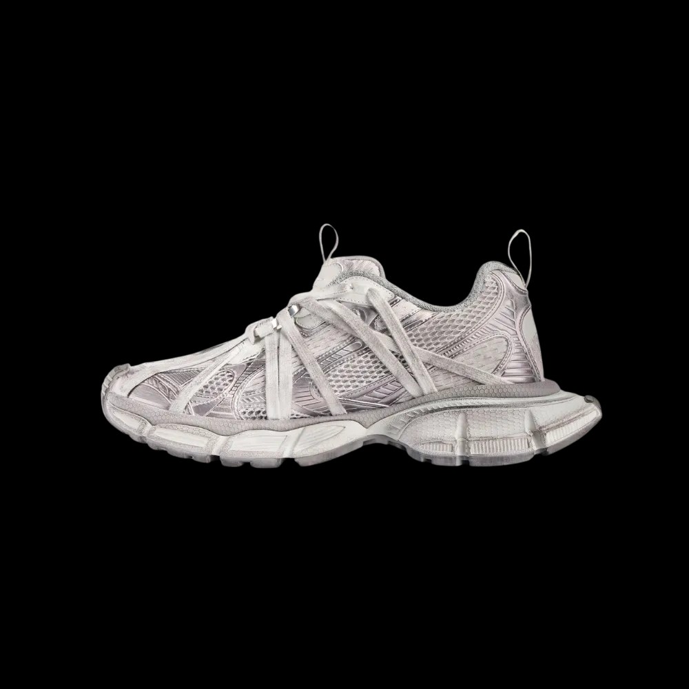 Balenciaga 3XL Extreme Laces B Sneaker In Grey - HypeFly India View 3