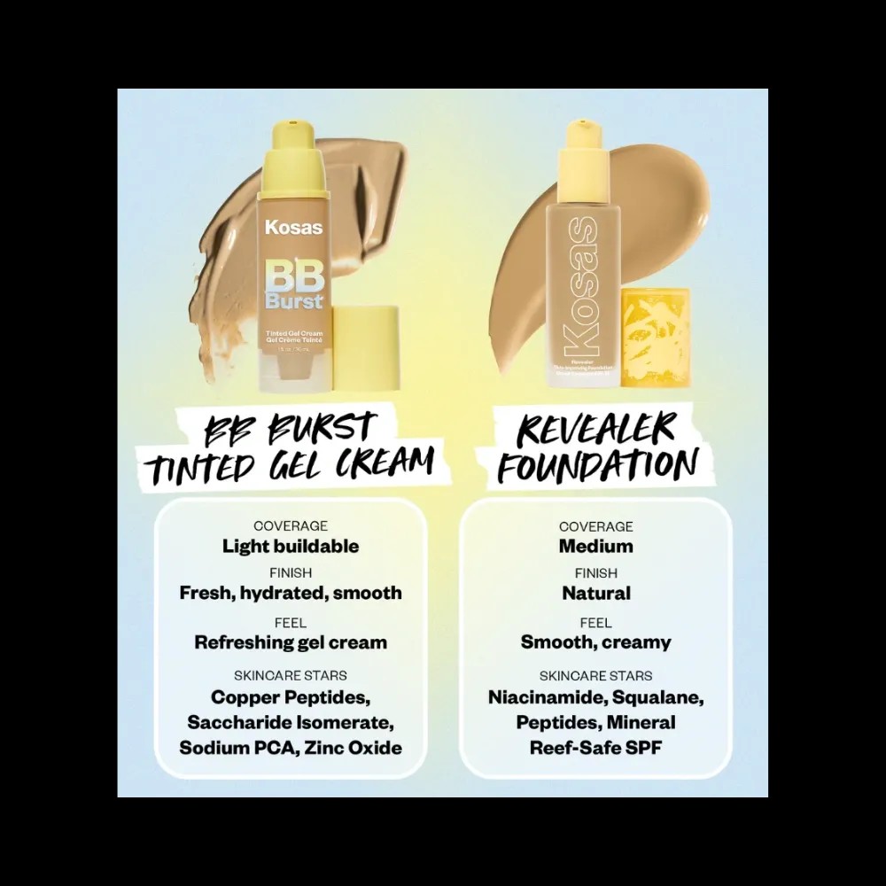 Kosas Cosmetics BB Burst "Medium Neutral Olive 22" - HypeFly India View 2
