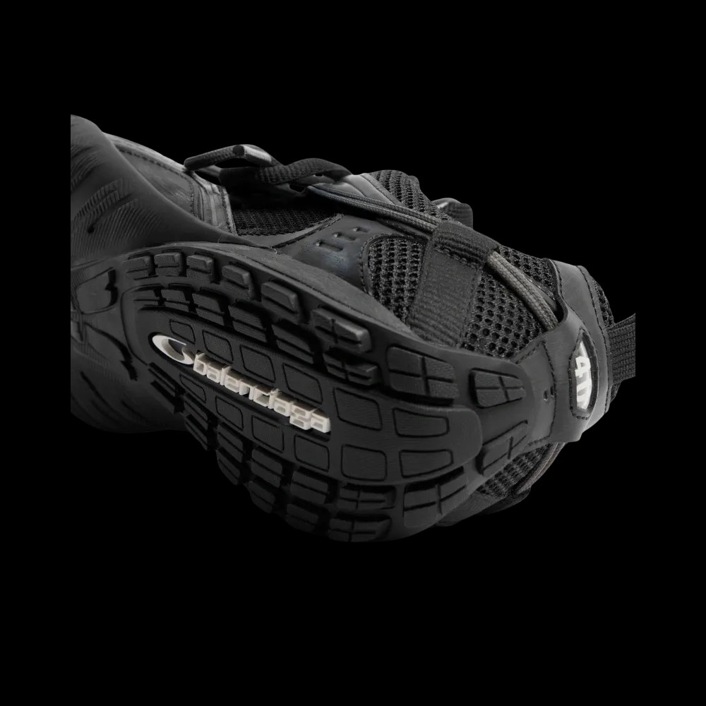 Balenciaga Radar Sneaker In Black - HypeFly India View 4