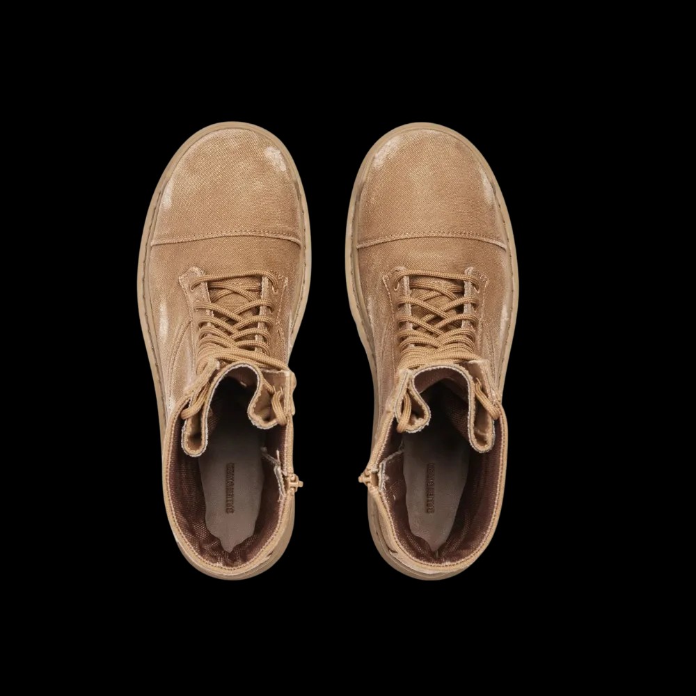 Balenciaga Combat Strike Boot In Brown - HypeFly India View 4