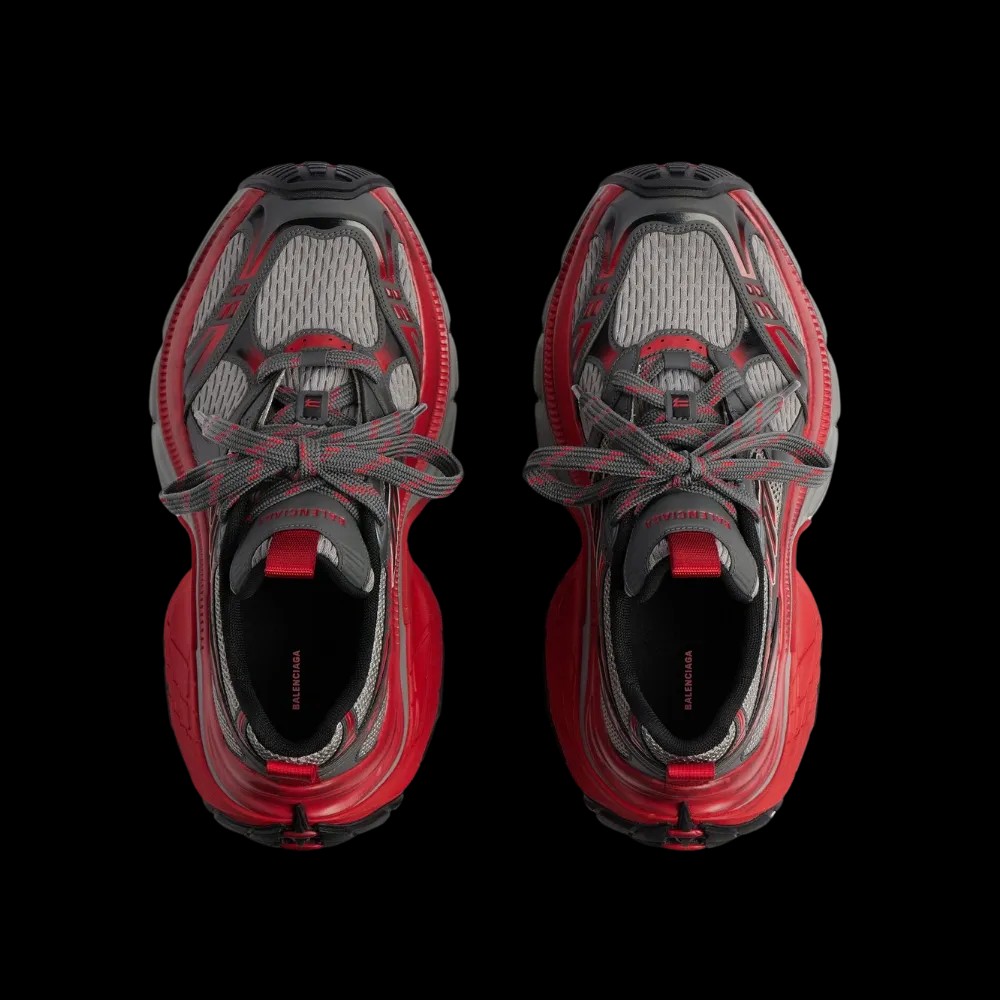 Balenciaga 6XL Sneaker In Red - HypeFly India View 4