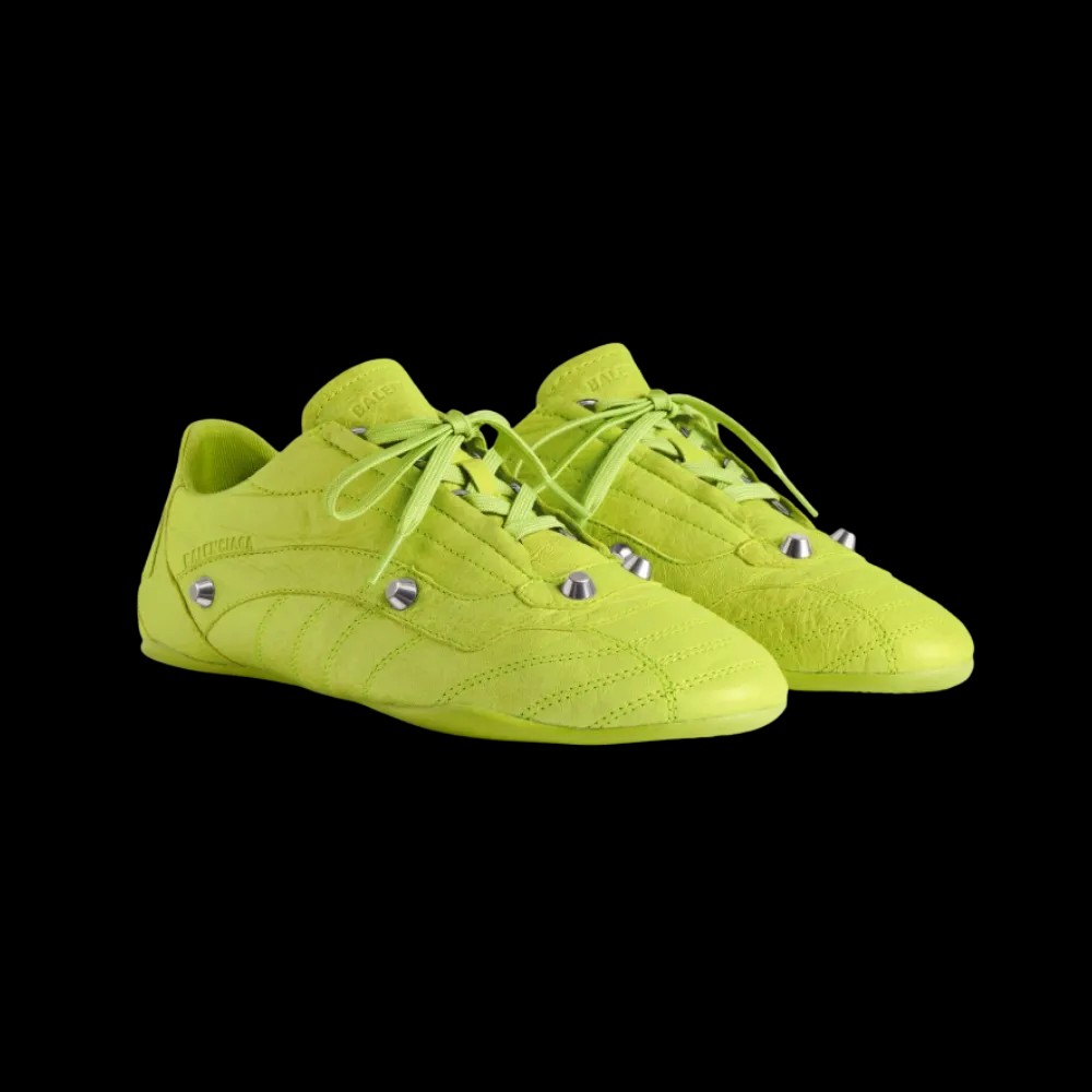 Balenciaga City Sneaker In Granny Green - HypeFly India View 5