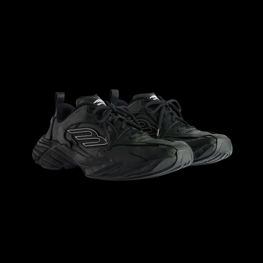 Balenciaga Monday Shoe In Black - HypeFly India View 5