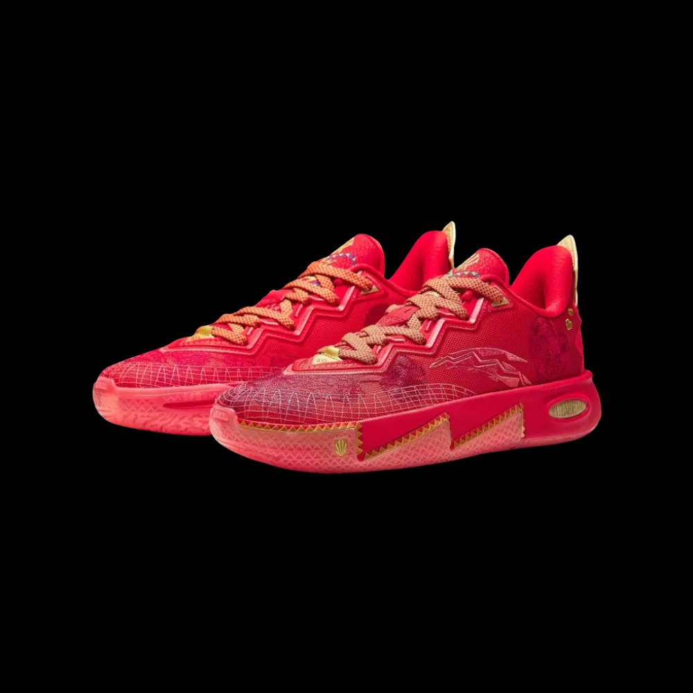 Anta KAI 2 Classic Red/Gold - HypeFly India View 4