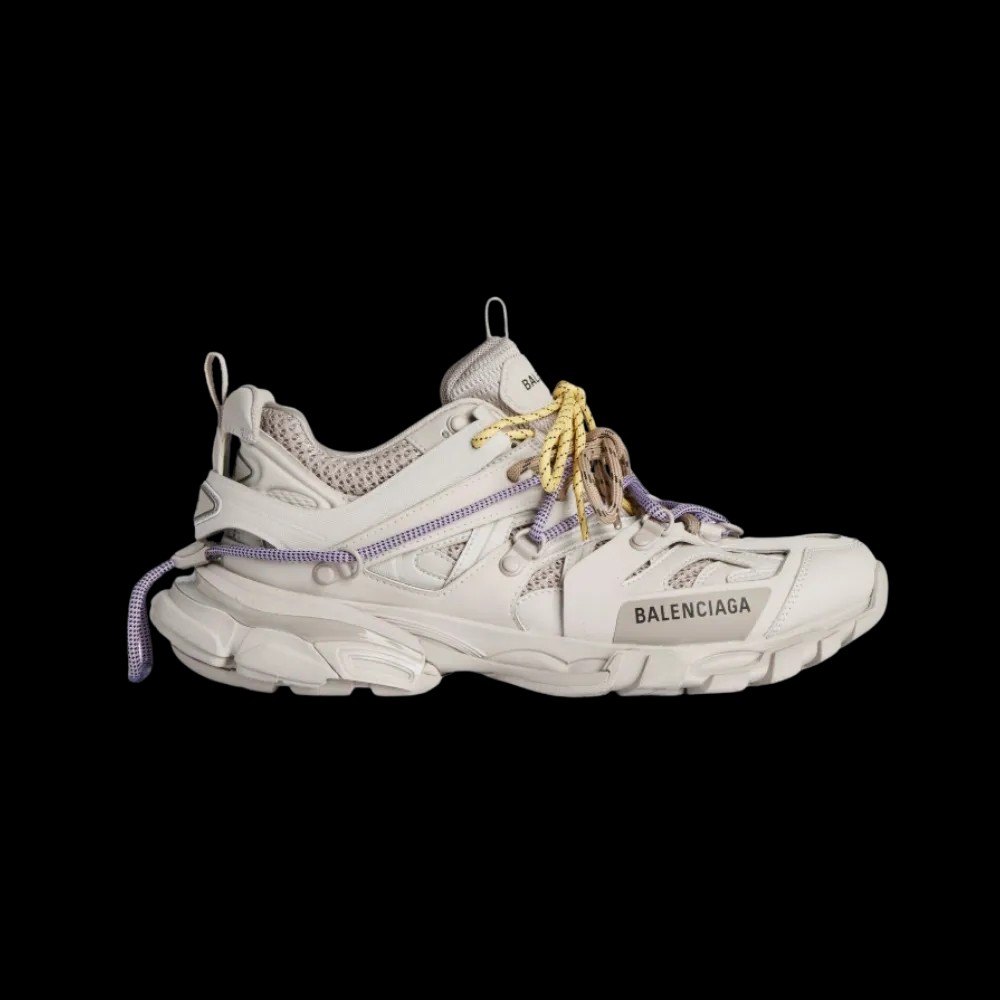 Balenciaga Track Trail Laces Sneaker In Taupe - HypeFly India View 1