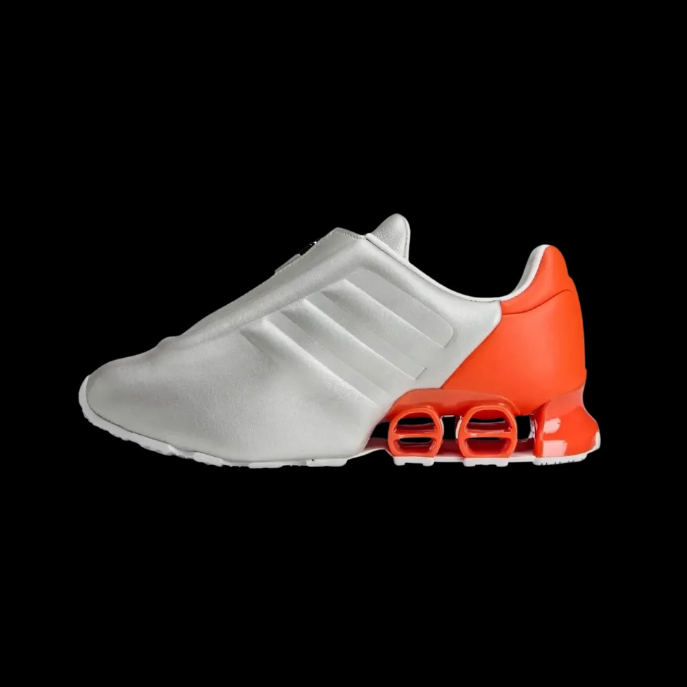 Adidas Megaride S2 Miaou 'Silver Metallic Power Blue Semi Impact Orange - HypeFly India View 3