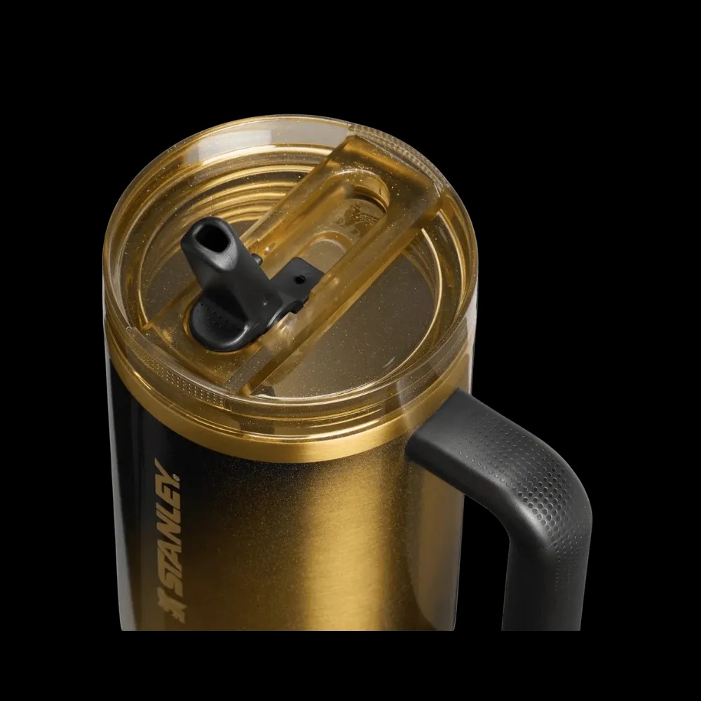 Stanley The Quencher ProTour Flip Straw Tumbler 40 OZ Black Honey - HypeFly India View 2